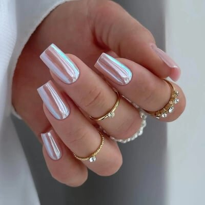 unghie matrimonio invitata glazed